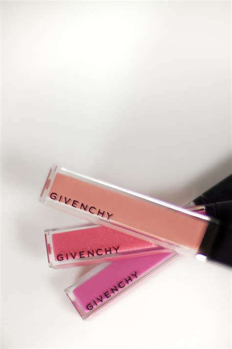 givenchy lip gloss set - Givenchy black pink lip gloss.